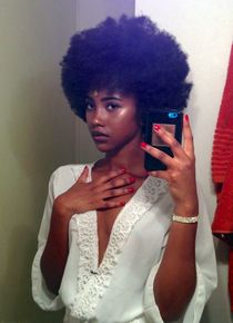 Juicy ebony girls bare