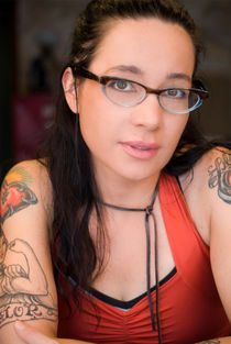 Guy cums on her tummy with